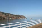 Dock where commercial trips drop their kayakers