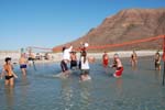 Volleyball in 2 feet of water was interesting