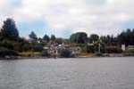 Beautiful homes along the river