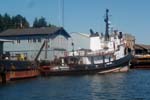 Tug near the Coos Bay City Docks